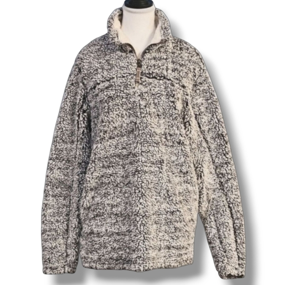 GRIZZLY SHERPA | QUARTER ZIP MOCK NECK PULL-OVER - Picture 3 of 15